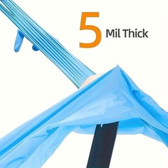 500PCS Solid Thick Nitrile Gloves for Heavy Tasks – Suitable for Cleaning work