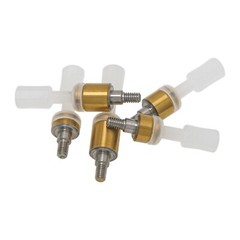 US Locator Tapered Abutment for Zimmer Screw Vent TSV 3.5/4.5mm & Retention Caps