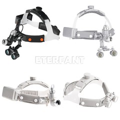 ETERFANT 3.5X-R Dental Surgical Headband Binocular Loupes & 10W LED Head Light