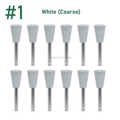 12X Dental Composite Polishing Burs Kit RA Silicone Polisher 2.35mm Contra Angle