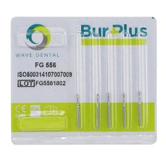 Wave Dental Carbide Burs FG 556 557 169L 701L High Speed Burs Friction Crip 19mm