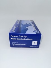 Nitrile Gloves Diamond Gloves Advance IF40 Soft Nitrile – 1 (Box of 100) L