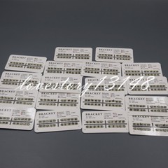 36 Types Dental Bracket Mini/Standard Roth/Edgewise/MBT 018/022 No Hook/3/345