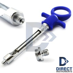 5 Pieces Dental Anesthetic Syringes Self-Aspirating Cartridge Auto Passive 1.8ml