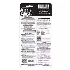 Highheat 25 Ml (0.85 Fl. Oz.) Temperature Resistant Epoxy Syringe