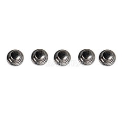 Dental Orthodontic Metal Lingual Buttons Round Base Bondable Mono/Split