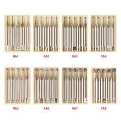 Dental Round Carbide Bur for Slow Speed Latch Type Handpiece RA 1# – 8# Burs