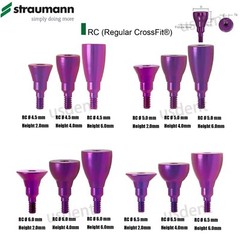 USA Stock! Straumann Healing Abutments & Caps NC/RC Cover Screws Ø3.6-6.5mm BLT