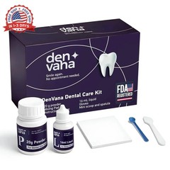 Dental Cement Kit – Zinc Oxide Eugenol Temporary Filling & Crown Repair | Tooth