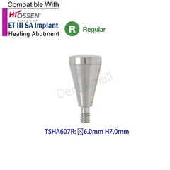 Dental Healing Abutment Cover Screw Regular Platform Fits Osstem Hiossen