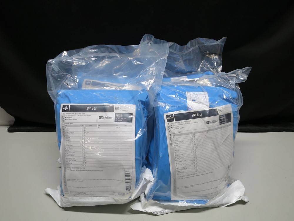 Medline ENT Tray II, DYNJS0703 Case of 4 Exp 01/2028