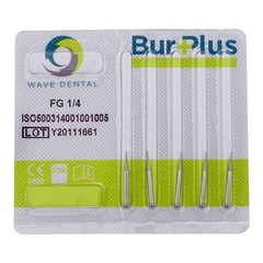 Wave Dental Tungsten Carbide Bur Friction Grip Round Pear FG 4 6 330 High Speed