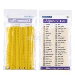 1000pcs Dental Orthodontic Ligature Ties Elastic Rubber Bands For Brackets Brace