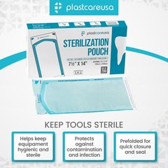 400 7.5″ x 13″ Self-Sealing Sterilization Pouch Tattoo Dental Pouches