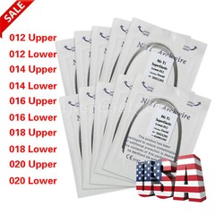 10pc/pack DENTAL Orthodontic Super Elastic Niti Arch Wire Round Ovoid Form ns