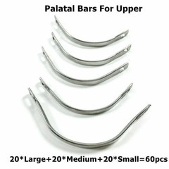 20 Pcs/Pack Dental Upper Lower Palatal/Lingual Bar Repair Large/Medium/Small