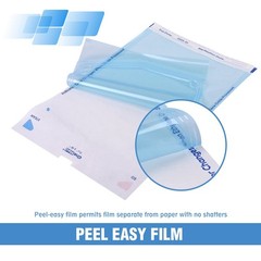 200 Pouches Dental Self-Sealing Sterilization Pouches 5.25×10 inch 200/Box 1 Box
