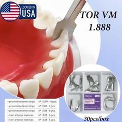 Dental Matrix Bands Anterior Proximal Strips Sectional Contoured Twin Matrices
