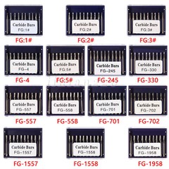 FG Carbide Burs Friction Grip (100-10) Bur