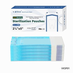 Vakker 4000pc 2.25″ x 5″ Dental Self Sealing Sterilization Pouches Autoclave Bag