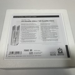 BRAND UV-Cuvette Micro 70µL, 759230 (100 pcs )