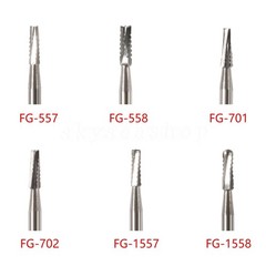 Dental Carbide Burs Friction Grip Bur 19MM Fit for High Speed Handpiece