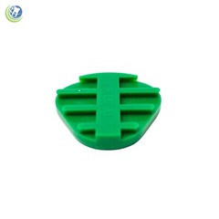 DENTAL PLASTIC DISPOSABLE OBLONG ARTICULATING MOUNTING PLATES GREEN BAG OF 10