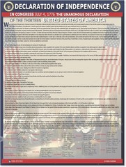 American Founding documents LARGE Laminated 3 pack: Constitution with all am…