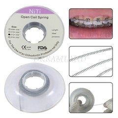 1 Roll Dental Orthodontic Niti Open Coil Spring Spool Dia.012 *030 ” inch 914mm