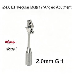 Dental 17° Angled Multi Unit Abutment 4.8mm MU for Hiossen Hex Standard Regular