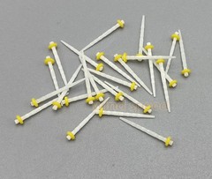 200Pcs/box Dental Fiber Post Glass Quartz Teeth Restorative 1.2 1.4 1.6 1.8mm
