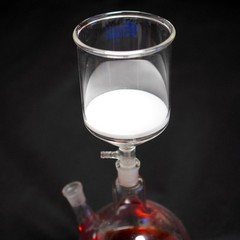 Laboratory glass vacuum buchner filter funnel 500 ml -3000 ml sand core 15-40μm