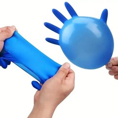 YUMARCH Blue Nitrile Gloves Disposable Powder Free S M L 20 50 100PCS