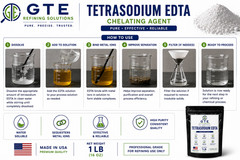 8 oz TETRASODIUM (EDTA) Technical Grade Chelating Agent Textile Water Paper 99%