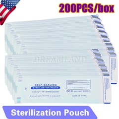 Sterilization Pouches- 3.5 ” x 10 ” Dental Medical Self Seal Pouch Bag 200 Bags