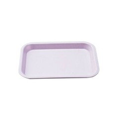 Dental Standard Autoclave Tool Plastic Mini Flat Tray Size Choice Sea Blue 135°C