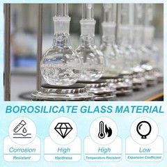 Glass Reducing Connecting Adapter, 1 Pcs from 24/40 to 29/42, Style 13