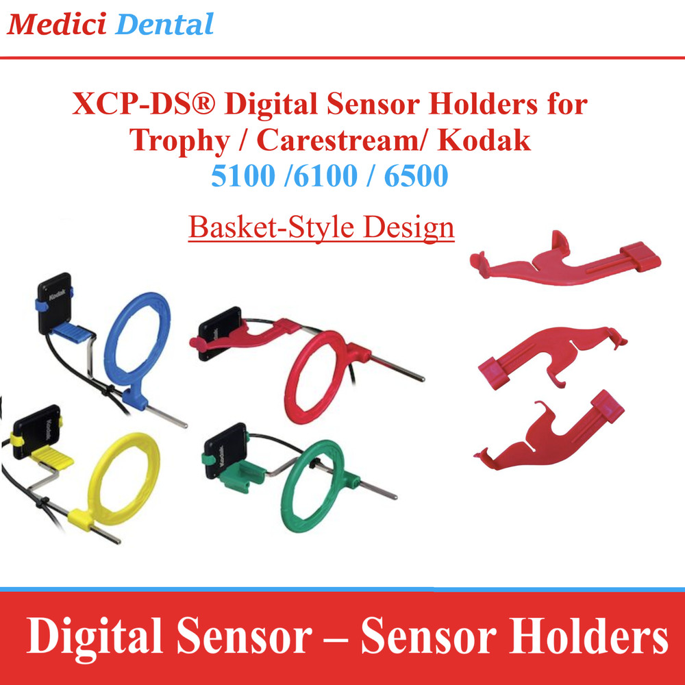 Dental X-Ray XCP-DS Digital Sensor Holders For Carestream Kodak 5100, 6100, 6500
