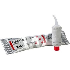 GC EQUIA Forte HT Fil BULKFILL Glass Hybrid Dental Restorative 25 Capsule Pack