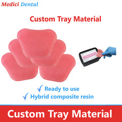 Dental Lab Hybrid Composite Custom Tray Material Light Cured, Blue, Pink, USA