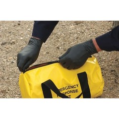 Showa 9700Pfl 9700Pf, Disposable Gloves, 6 Mil Palm, Nitrile, Powder-Free, L