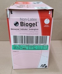 Biogel NON-Latex Skinsense Indicator UnderGlove Size 6 1/2 Box 50 pairs 40665-00