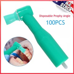100 Dental Prophy Angles Soft Cup, Disposable & Latex Free, (1 Box of 100) 105°
