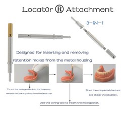 Hiossen/Osstem/Nobel/Mis/Zimmer TSV3.5/4.5 Dental Locator Abutment & Compatibles