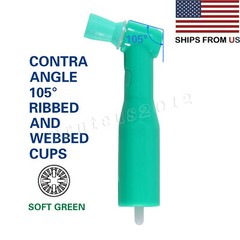 Dental Disposable Prophy Angles Regular Latex Free Contra Angle 105° – 500pcs