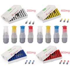 50 Capsule Amalgam Dental Alloy Spill Regular Set 400mg/ 600mg/ 800mg Zinc Free