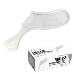700 (20 Boxes) Dental Sideless Bite Impression Triple Trays by PlastCare USA