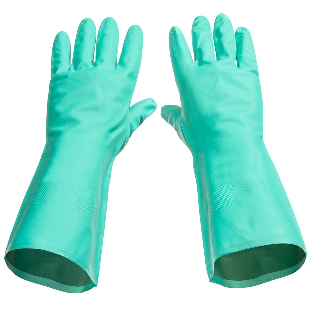 Rubber Cleaning Dishwashing Gloves, Extra Extra Large XXL (1 Pair)