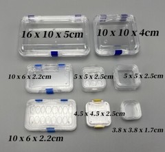 Denture False Inlay Teeth Membrane Case Fragile Hinged Display Jewelry Boxes