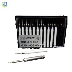 Dentinal Retention Titanium Pins 0.60mm 12 pack for Restorations and Build Up